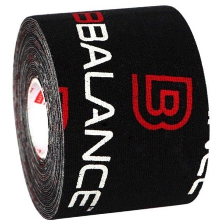 Кинезио тейп BB Design Logo черный 5см*5м