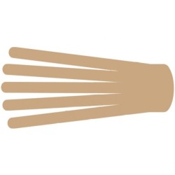 Кинезио тейпы BB Edema Strip Max бежевый 7,5cм*25см (20 шт)