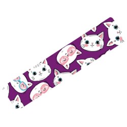 Кинезио тейп BB Design котята фиолетовые 5см*5м