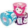 Кинезио тейп BB Design котята фиолетовые 5см*5м