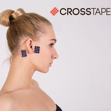 Кросс тейпы BB-Cross Tape (тип В) красный 2,8см*3,6см (120 шт)