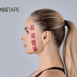 Кросс тейпы BB-Cross Tape (тип В) красный 2,8см*3,6см (120 шт)