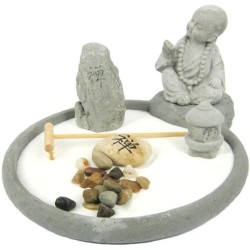 Садик Дзен Будда искусственный камень M326-3 (20х26x10см)