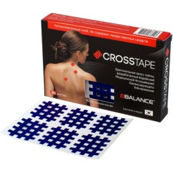 Кросс тейпы BB-Cross Tape (тип В) тёмно-синий 2,8см*3,6см (120 шт)