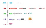 Кросс тейпы BB-Cross Tape (тип В) тёмно-синий 2,8см*3,6см (120 шт)