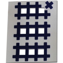 Аку тейпы BB-Acu Tape черный 1см*1см (640 шт)