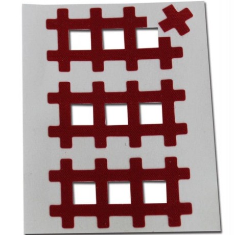 Аку тейпы BB-Acu Tape красный 1см*1см (640 шт)