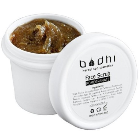 Скраб для лица на сахарной основе Bodhi гранат 200 мл