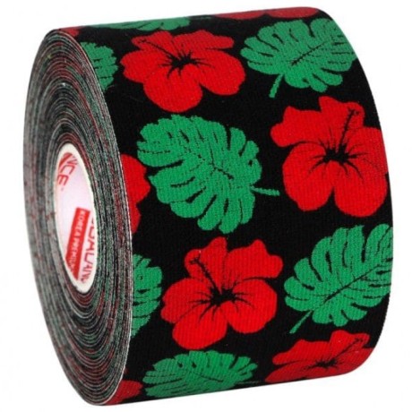 Кинезио тейп BB Design Гавайи черный 5см*5м