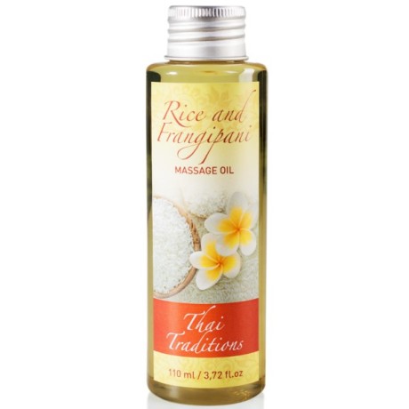 Масло массажное гипоаллергенное Рис и Франджипани (110 мл)