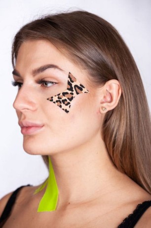 Кинезио тейп BB Face Tape лайм 5см*5м