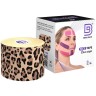 Кинезио тейп BB Face Tape леопард 5см*5м