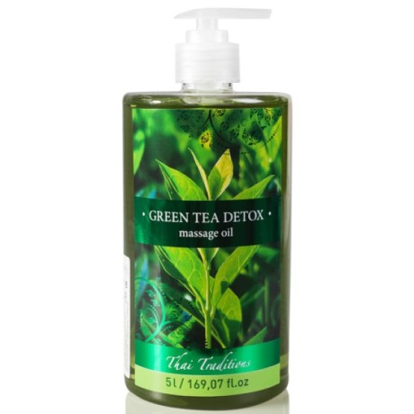 Масло массажное антицеллюлитное Зеленый Чай Детокс (700 мл)