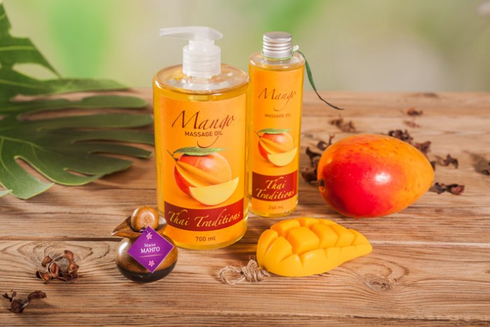 Масло массажное для упругости кожи Манго (260 мл)