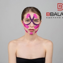 Кинезио тейп BB Face Pack шелк бежевый 2,5см*5м (2 рул)