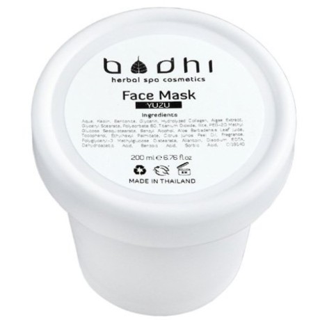 Маска для лица каолиновая Bodhi юзу 200 мл
