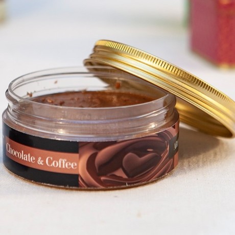 Скраб соляной Aroma Fusion Шоколад и Кофе 150 мл