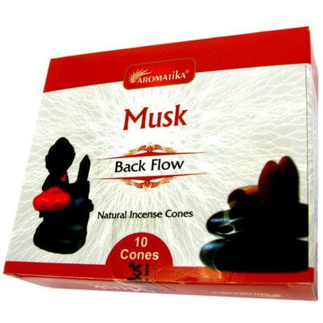 Благовония стелющийся дым Aromatika Musk (10 шт)