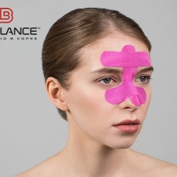Кинезио тейп BB Face Pack шелк розовый 2,5см*5м (2 рул)