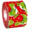 Кинезио тейп BB Design динозаврики красный 5см*5м