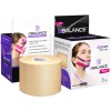 Кинезио тейп BB Face Tape шелк бежевый 5см*5м
