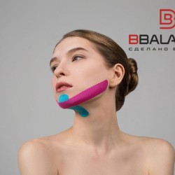 Кинезио тейп BB Face Tape шелк голубой 5см*5м