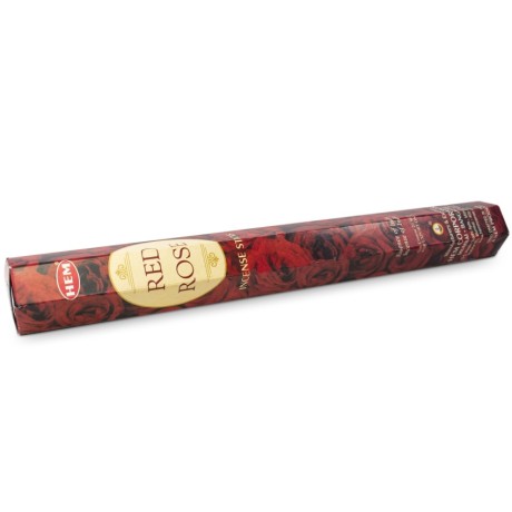 Благовония шестигранники Hem "Красная роза" (20 шт)