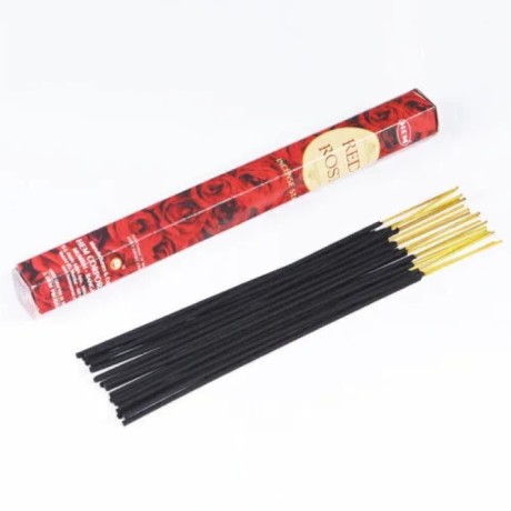 Благовония шестигранники Hem "Красная роза" (20 шт)