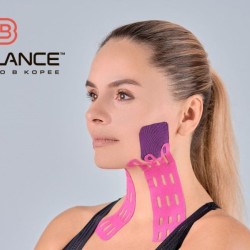 Кинезио тейп BB Lymph Face розовый 5см*5м