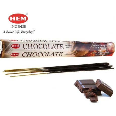 Благовония шестигранники Hem "Шоколад" (20 шт)