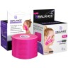 Кинезио тейп BB Lymph Face шелк розовый 5см*5м