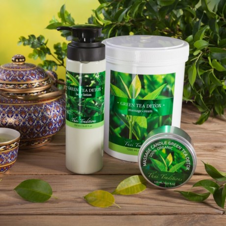 Массажный крем Зеленый Чай Детокс (1 л)