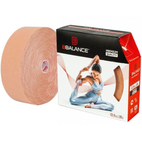 Кинезио тейп BB бежевый 5см*32м