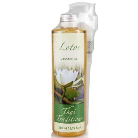 Масло массажное увлажняющее Лотос (260 мл)