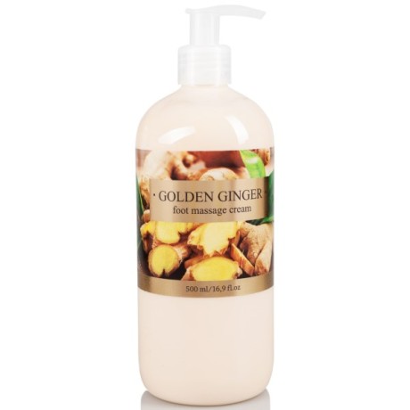 Массажный крем для ног Золотой Имбирь (500 мл)