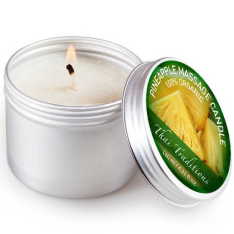Массажная свеча Ананас (120 мл)