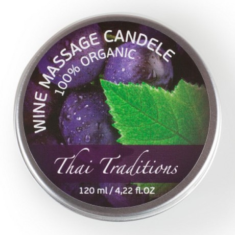 Массажная свеча Вино (120 мл)