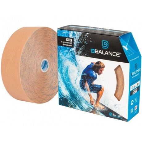 Кинезио тейп BB Max бежевый 5см*32м