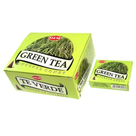 Благовония конусные HEM Green Tea