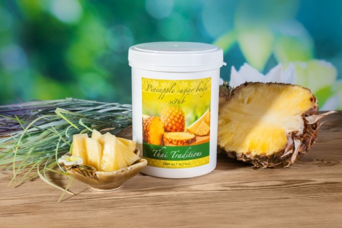Сахарный скраб для тела Ананас (1 л)