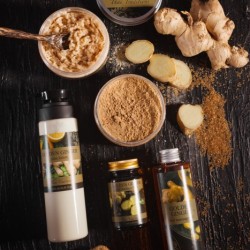 Скраб для тела сахарный Золотой Имбирь (1 л)