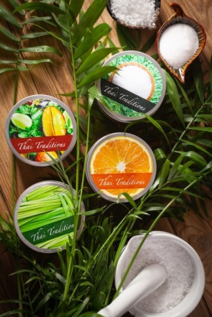 Соляной скраб для тела Тайский Апельсин (200 мл)