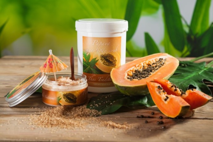 Сахарный скраб для тела Папайя (200 мл)