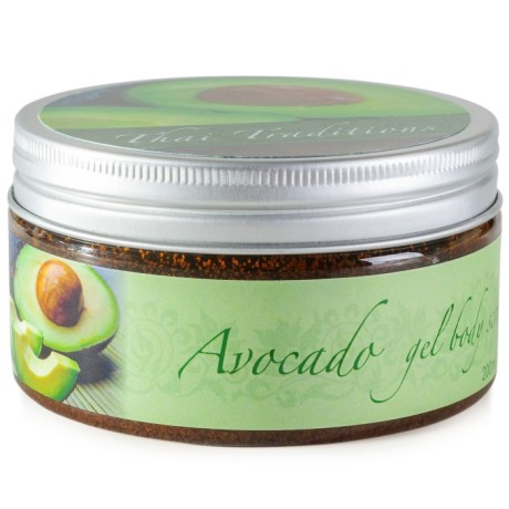 Скраб-гель для тела регенерирующий Авокадо (200 мл)