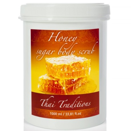 Сахарный скраб для тела Мед (1 л)