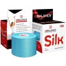 Кинезио тейп BB Silk голубой 5см*5м