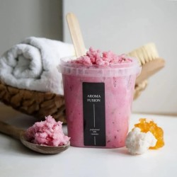 Скраб соляной Aroma Fusion Вино 1 кг