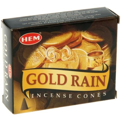 Благовония конусные HEM Gold Rain