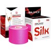 Кинезио тейп BB Silk розовый 5см*5м
