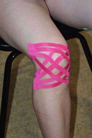 Кинезио тейп BB Silk фиолетовый 5см*5м